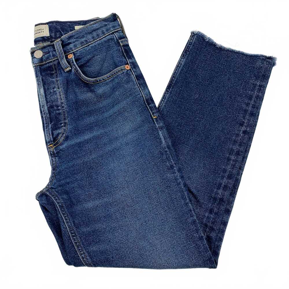 Citizens Of Humanity Dark Wash Florence Straight Leg Jeans | Women’s Regular 26